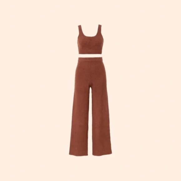 1HR SALE ⚡Reformation Isle Two Piece Set (Cinnamon)
